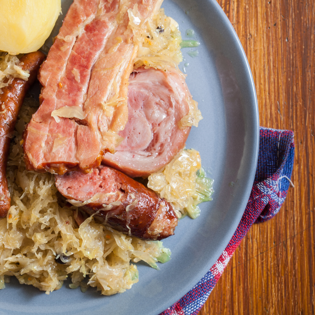 Choucroute gastronomie alsacienne